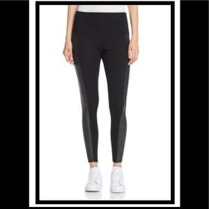 NWOT Lysse leggings with faux leather panel